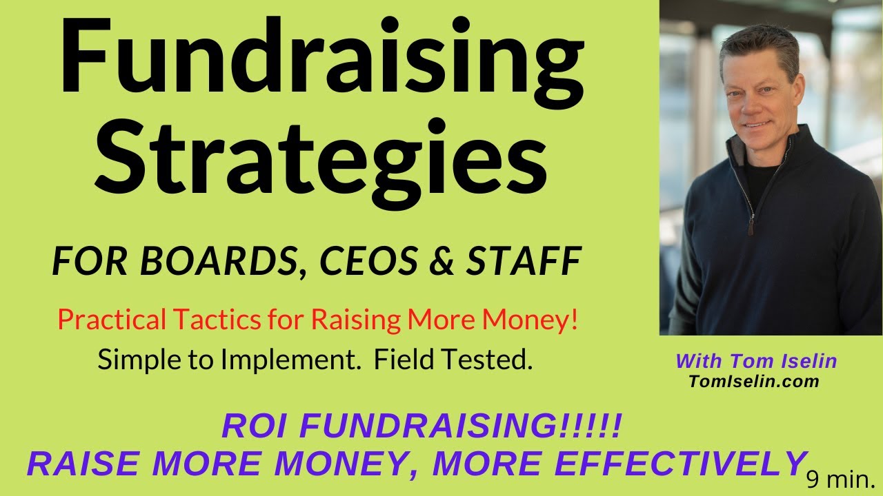 ROI Fundraising Save Time, Improve Performance, Raise More Money