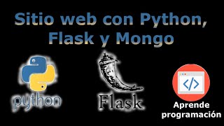 👉 CRUD web con python, Flask y Mongo como Base de datos