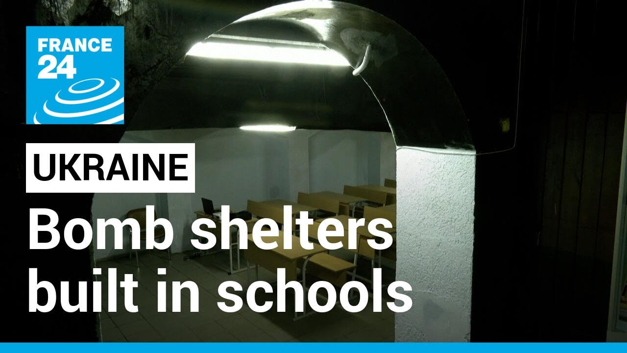 Learning in a bomb shelter: Ukraine prepares to send children back to school • FRANCE 24 English