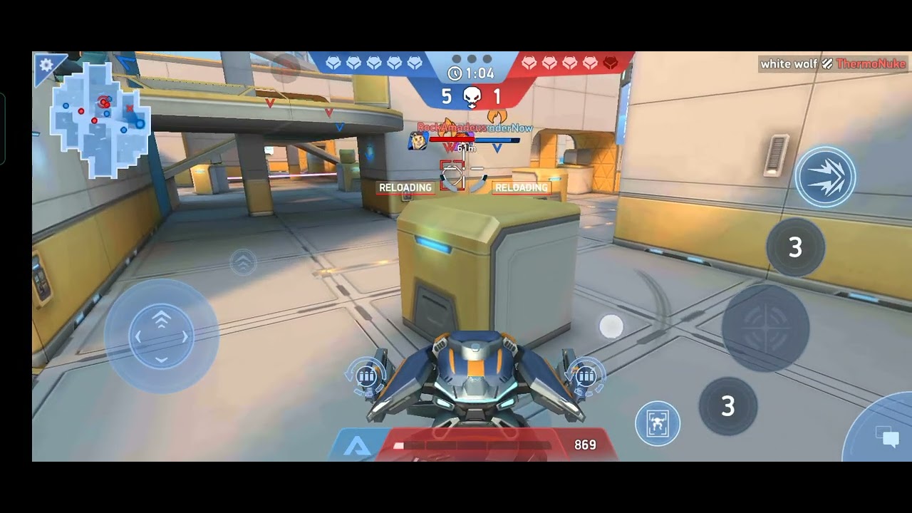 mech arena multiplayer 5 vs 5 team deathmatch #1