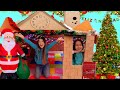 CONSTRUYO UNA CASITA DE CARTON DE NAVIDAD🎄