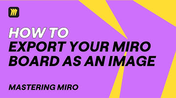 How to Export Your Miro Board as an Image 🖼️
