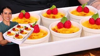 El Secreto Postre Elegante Frances Creme Brulee Mas Facile De Los Que Se Ve