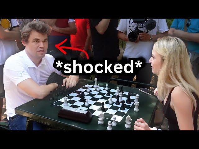 Magnus Carlsen joins chess park on Anna Cramling's stream 