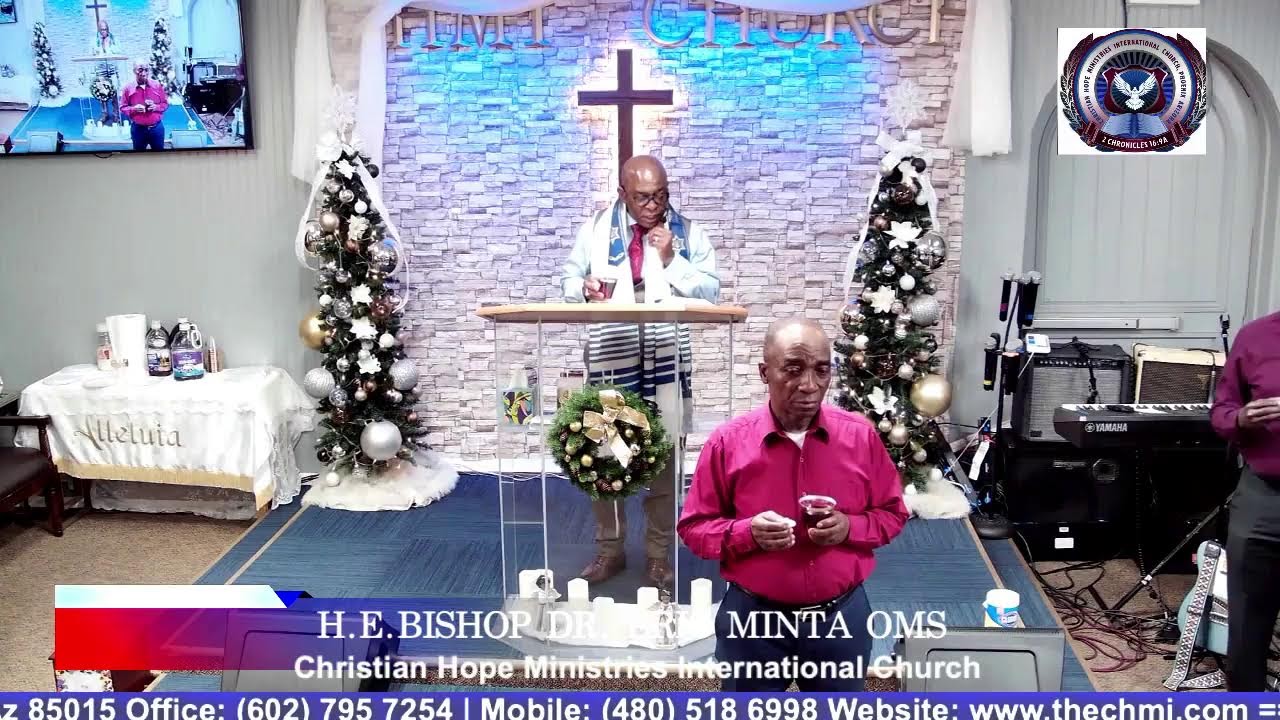 Christian Hope Ministry  Thursday Night  Service (Day 11 of 21 days of Prayer and Fasting 2026