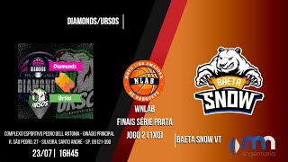 Finais Wnlab 23 - Ursosdiamonds X Baeta Snow - Basquete Feminino - Serie Prata