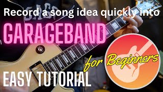 Turn your idea into a song using GarageBand in less than 10 minutes. Beginner tutorial