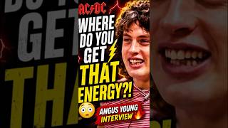 Where Does Angus Young Get His Energy?! 🔥#shorts