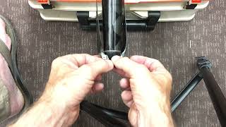 Installing a Folding Prop Elastic Loop