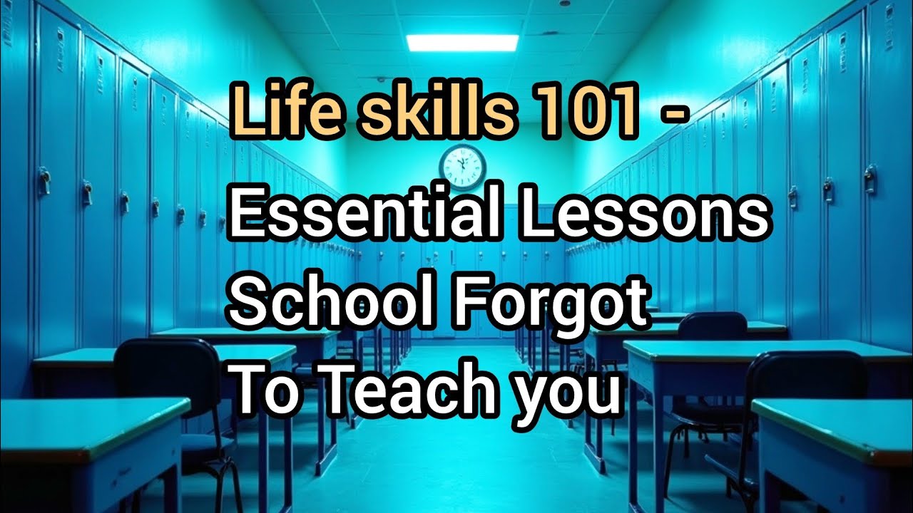 Life Essential Lessons Life Skills 101 - Essential Lessons School Forgot to Teach You - YouTube