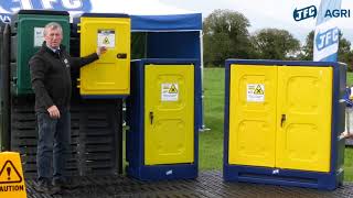 ChemCube Plastic Storage Cabinets - Lubricants South West