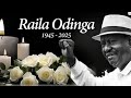 The life history of Raila Odinga the Kenyan president of the people