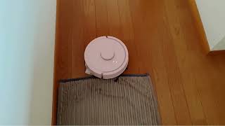 Roomba(ルンバ) Mini　拭き掃除中のカーペット回避の様子