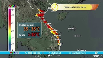 Bản tin thời tiết 5h30 - 23/6/2022: Miền Bắc giảm nóng, Trung Bộ nắng nóng diện rộng | VTVWDB