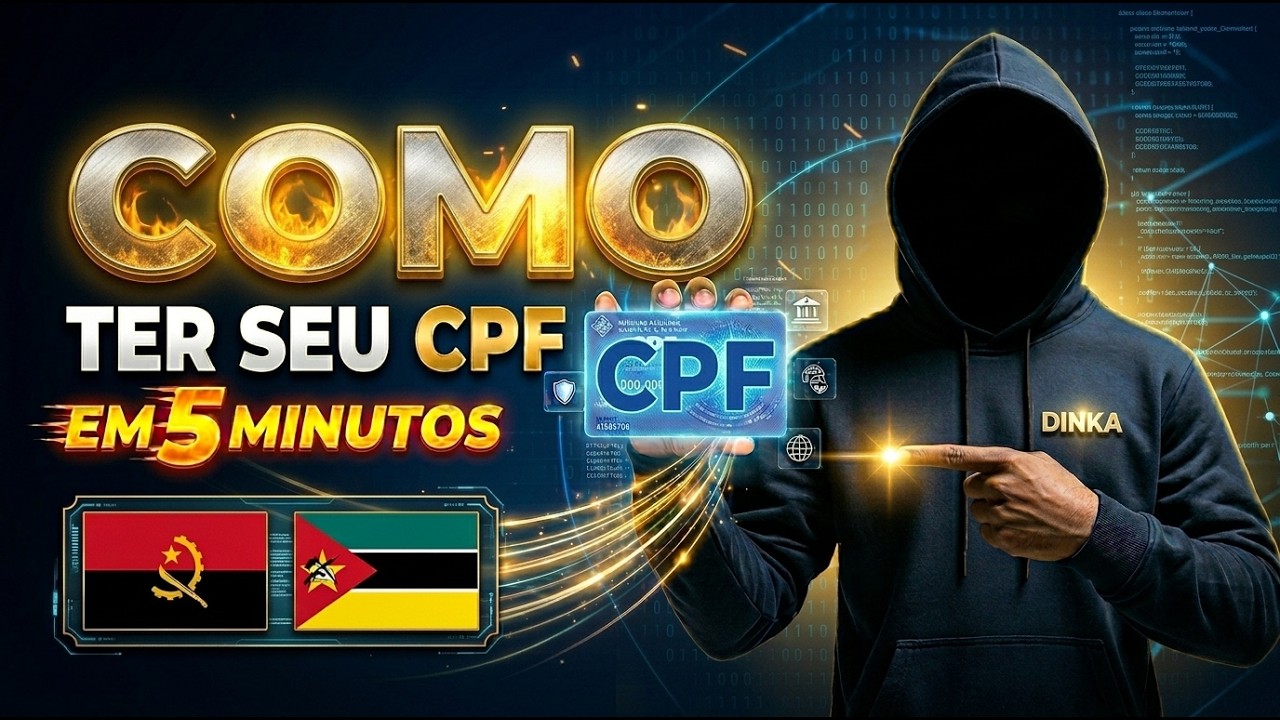 Como Tirar CPF Brasileiro em 5 Minutos Estando em Moçambique ou Angola