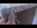 How To Install Granite Countertops On A Budget - Part 5 - Sandpaper Polish Job