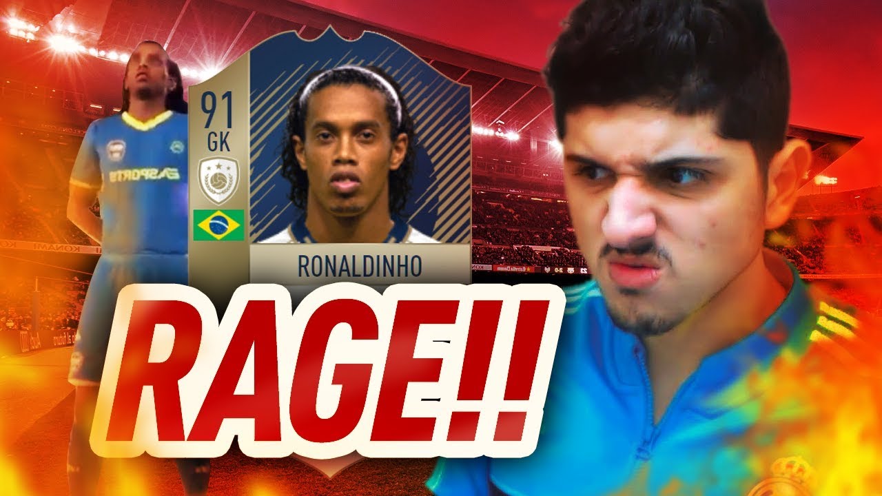 fifa ultimate team 18 RONALDINHO + 10 - EU DEI MUITO RAGE EP#15