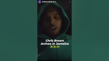Chris Brown In Jamaica 🇯🇲