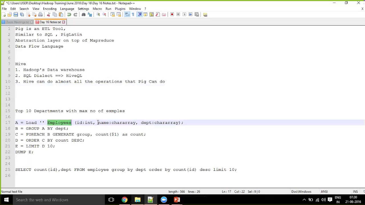 Hive Overview vs Pig vs HBase - YouTube
