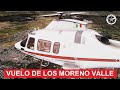 Vuelo del Helicóptero de los Moreno Valle - XA-BON
