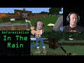 Minecraft  day 88 deforestation in the rain foxx family funhouse