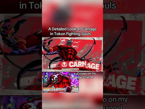 A Detailed Look at Carnage in Tokon Fighting Souls‼️