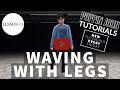 WAVING WITH YOUR LEGS | DANCE TUTORIAL #3 FOR BEGINNERS #POPPINJOHNTUTORIALS