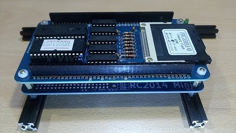 RC2014 mini - Z80 modular system - part 5 - Adding CP/M and Compact Flash storage