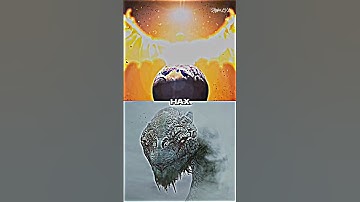 Void Ghidorah (G: The Planet Eater) Vs. The World Serpent (GOW) | #godzilla #godofwar