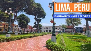 Barranco to Miraflores! Walk with me in Lima, Peru!