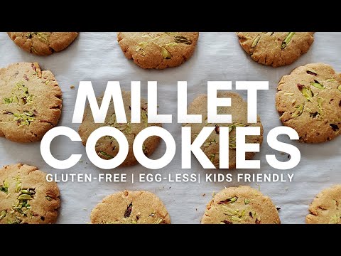 Easy Millet Cookies without eggs
