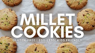 Easy Millet Cookies without eggs