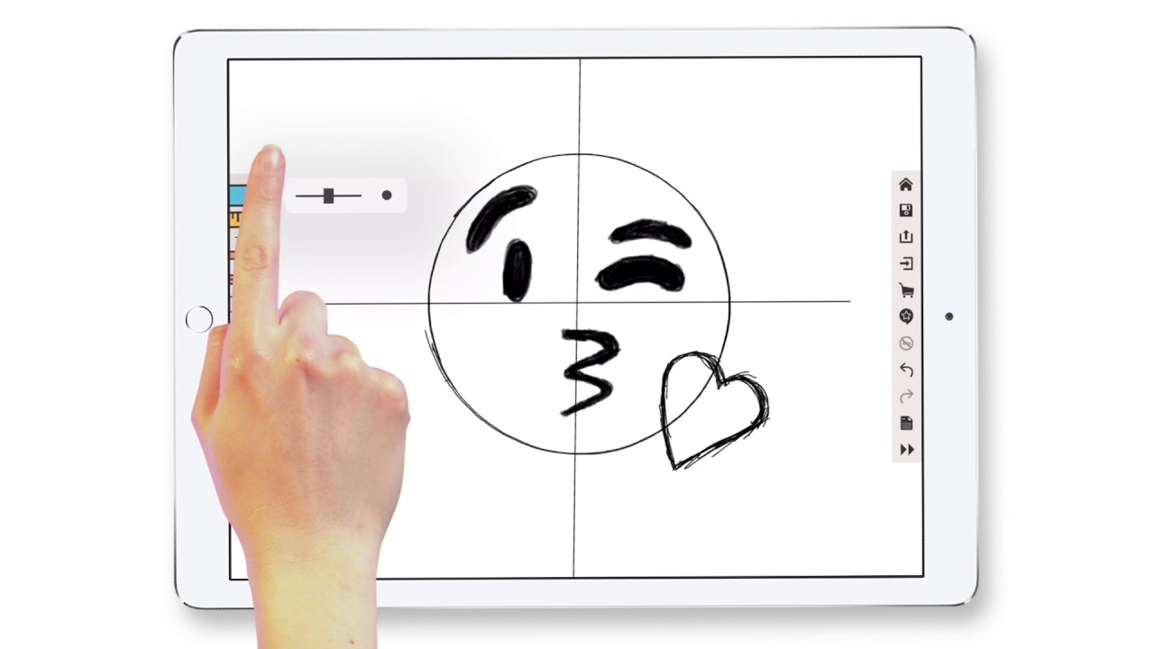 Drawing Desk App How To Draw An Emoji Using Sketch Desk