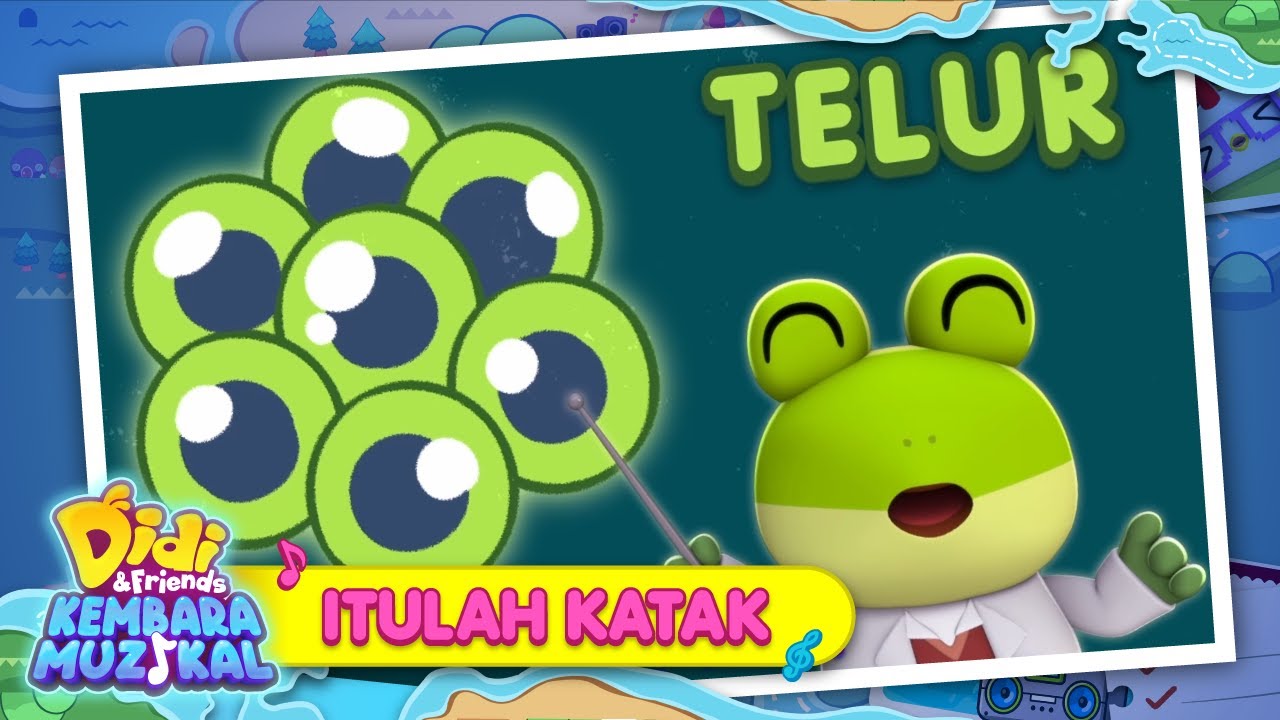 Itulah Katak I Lagu Terbaharu Musim Ketujuh I Didi  Friends Kembara Muzikal