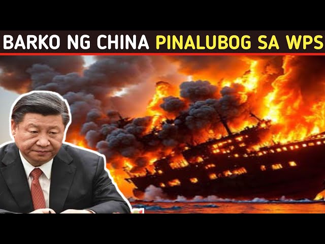 NAKU! PINAULANAN ng ROCKET ang BARKONG MADE in CHINA ng PILIPINAS at AMERIKA class=