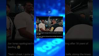 JON JONES APOLOGIZED TO RAMPAGE JACKSON FOR CHEATING AFTER 16 YEARS #ufc #mma