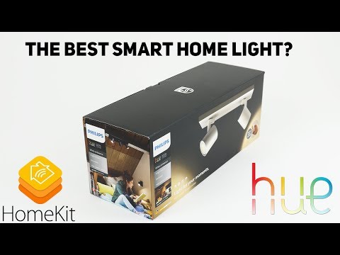 Philips Hue Runner ceiling lamp review GU10 twin spotlight