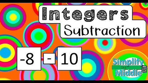 Subtracting Integers