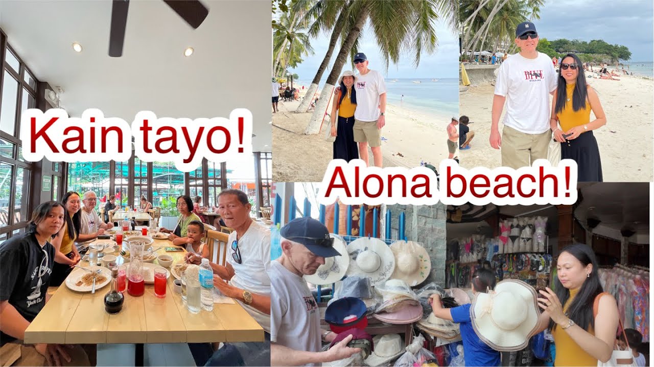 Let's go to Bohol! Ganda sa Alona beach! Filipina American in Philippines!