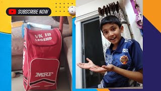 What is in the MRF cricket kit 