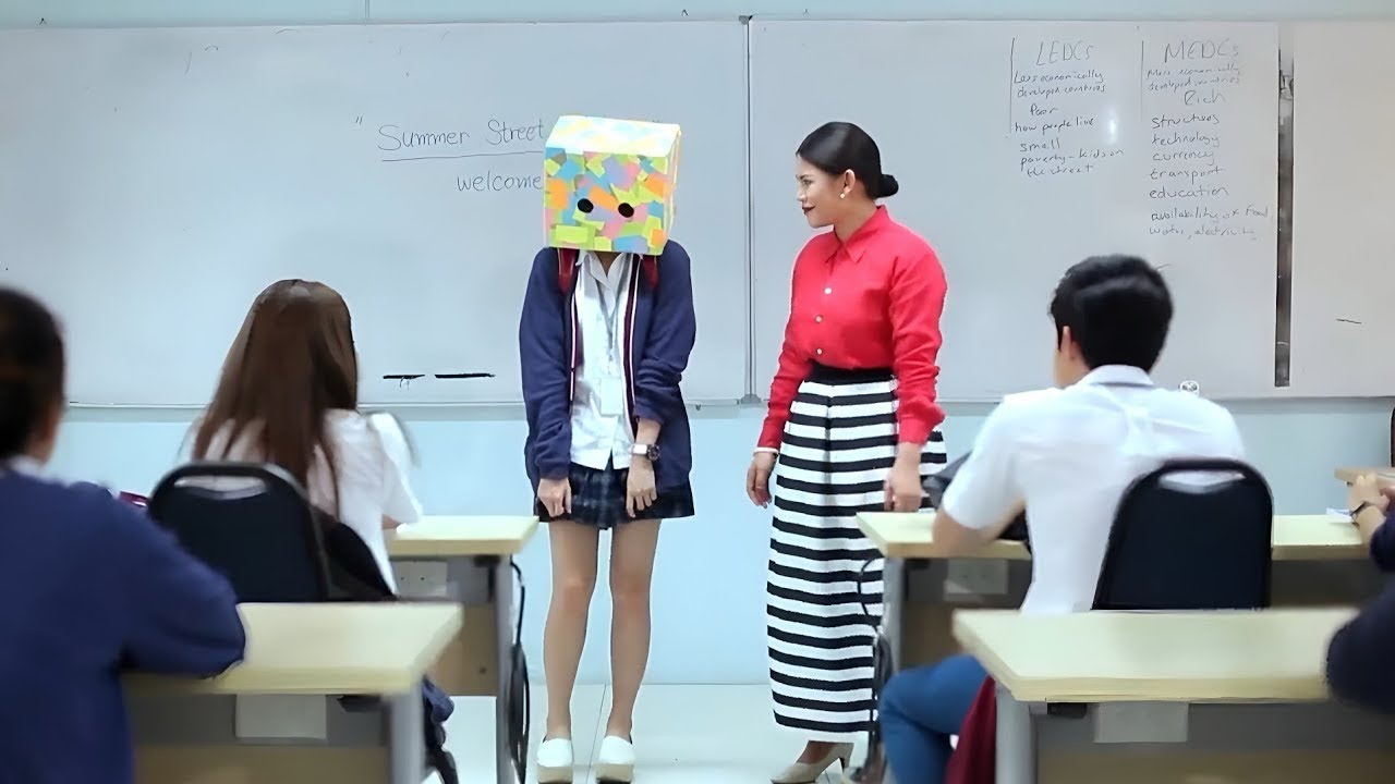 She Hid Her Face in a Box… Until One Day She Finally Took It Off. #dramarecap 