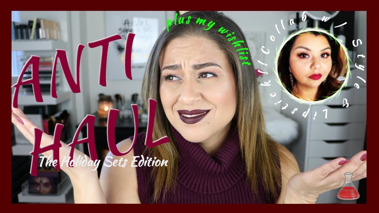 Anti Haul #1 | Holiday Anti Haul and Wishlist | COLLAB w/ Style & Lipstick - YouTube