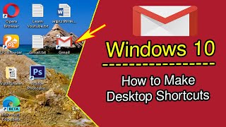 How to create Gmail Shortcut on desktop or laptop | How to Make Gmail Desktop Shortcuts | Knowledge