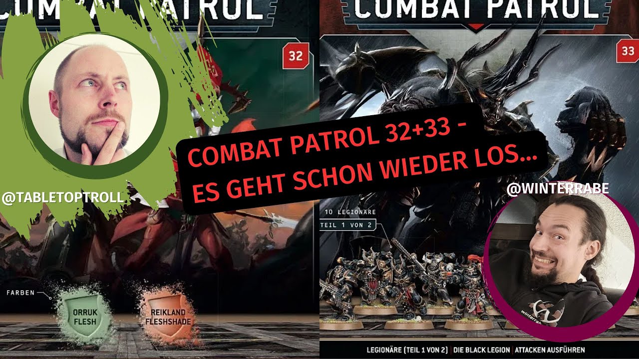 Warhammer 40k Combat Patrol Unboxing 32+33 - WIEDER NUR HALBE SACHEN!