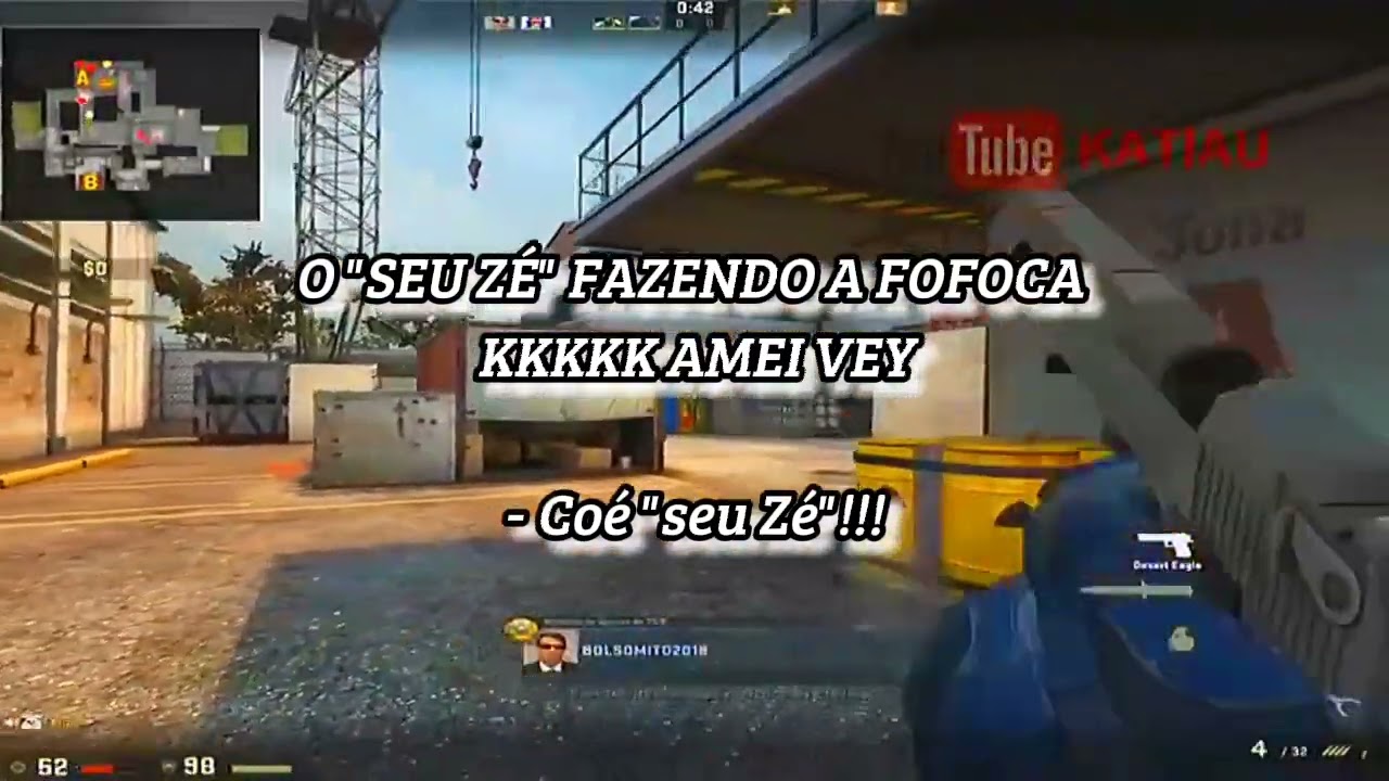 Apanhando da mãe no CS GO