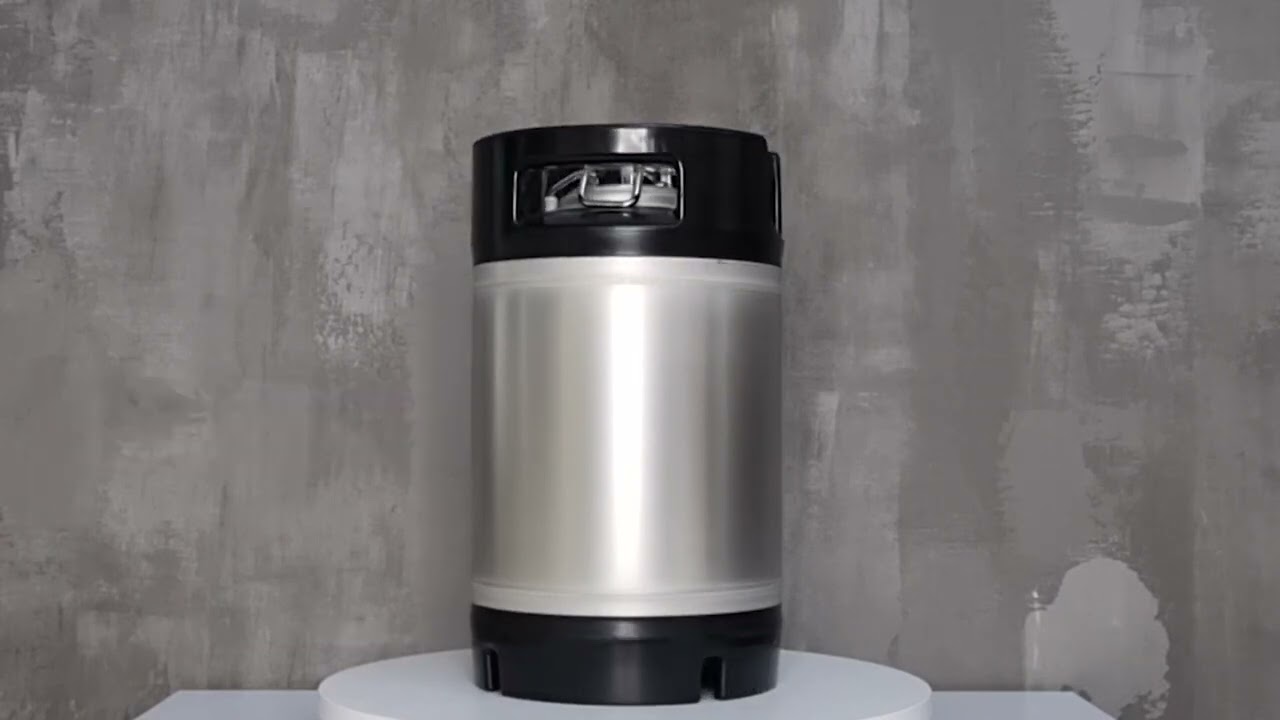 Пивной кег корнелиус «EvoKeg» из нержавеющей стали с фитингами Ball Lock, 9,5 л