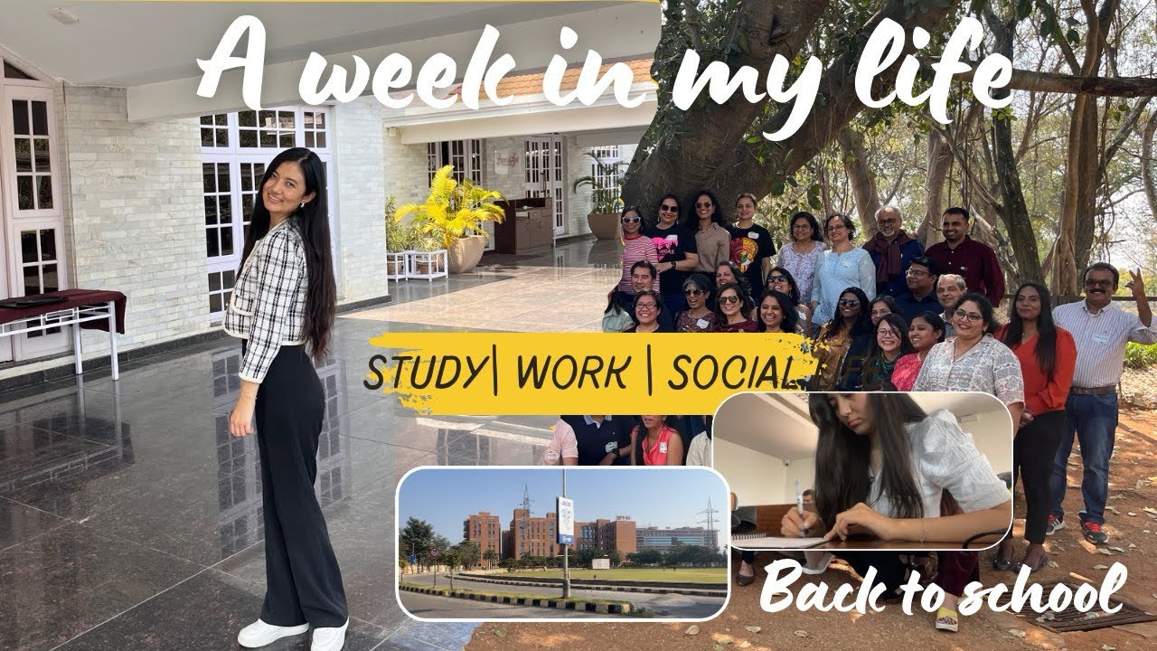 First class of uni | a week in my life | company offsite |balancing life 