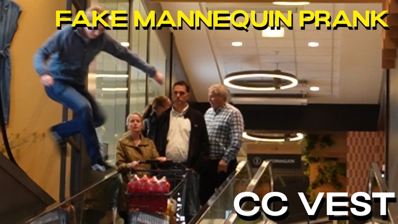 Fake Mannequin Prank på CC Vest