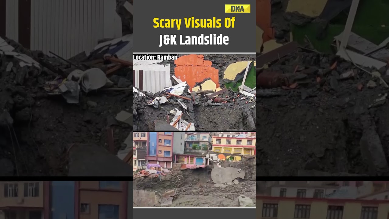 Jammu Kashmir Landslide: Shocking Visuals Of Destruction Emerge From Ramban | J&K News
