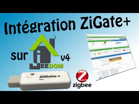 Intégration de la clé USB Zigate sous Jeedom Passerelle Zigbee